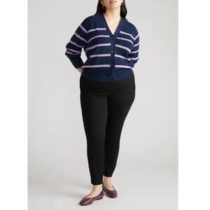 UNIVERSAL STANDARD Gray Moro pocket Smart Signature Ponte Pants 4XS fits 00/0